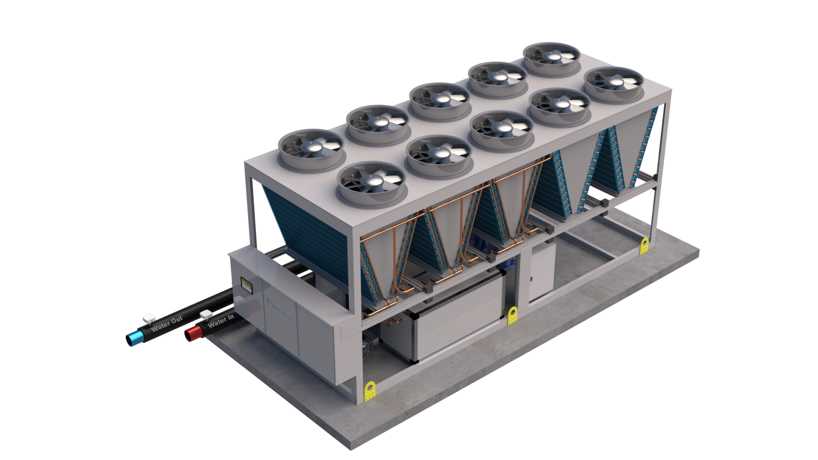 BMS graphics example: Daikin Chiller